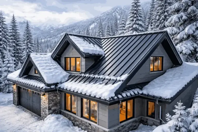 Best roofing material for heavy snow: Cold climate evaluation
